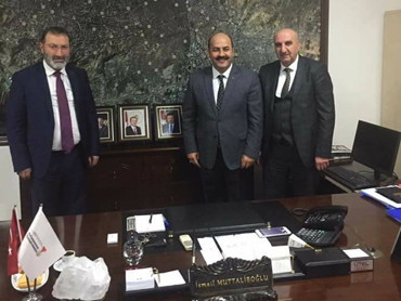Kahramanmaraş Büyükşehir Belediyesi Ekmek Fabrikası Müdürü İsmail MUTTALİPOĞLU’nu Ziyaret Ettik.